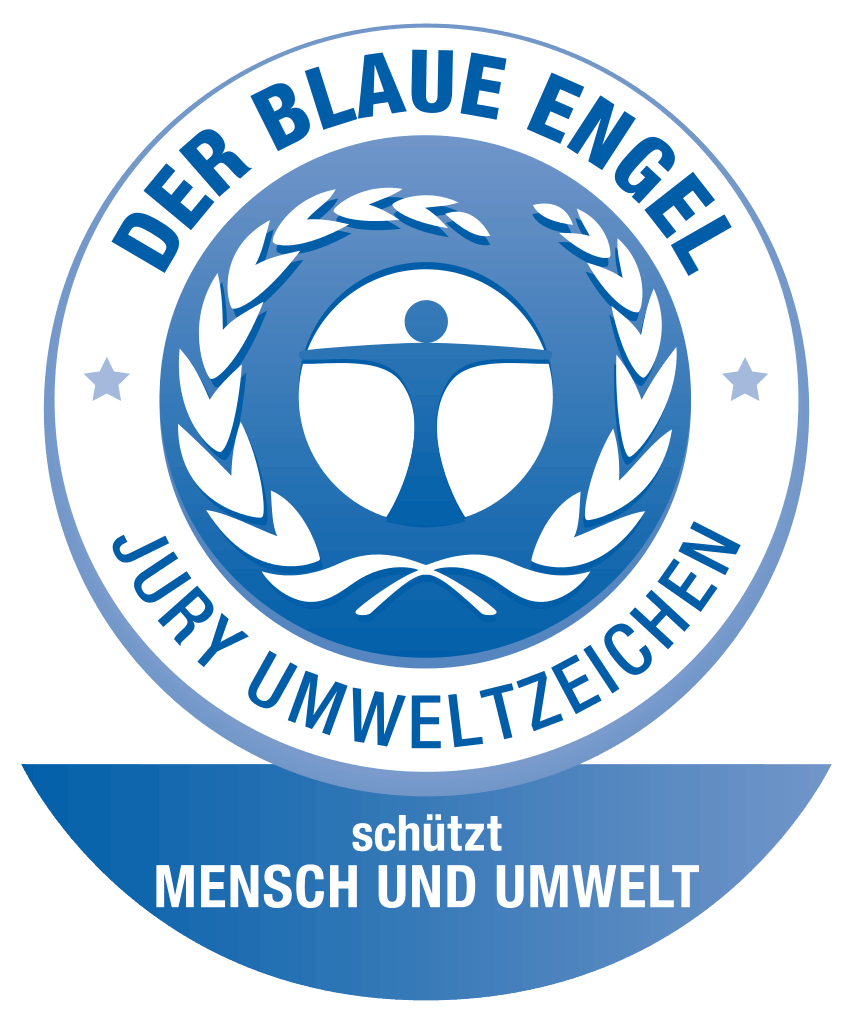Blauer Engel Logo.
