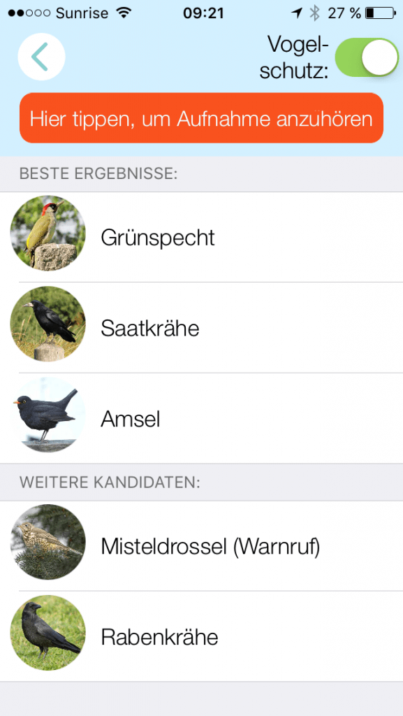 Zwitschomat: Nachtigall