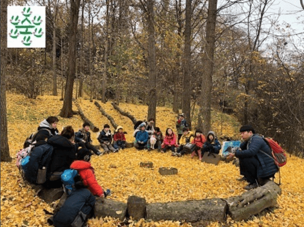 Waldkindergarten auch in Südkorea.
