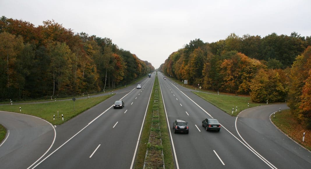 Infrastruktur, wie diese Autobahn, zerstückelt und zerstört Lebensräume.