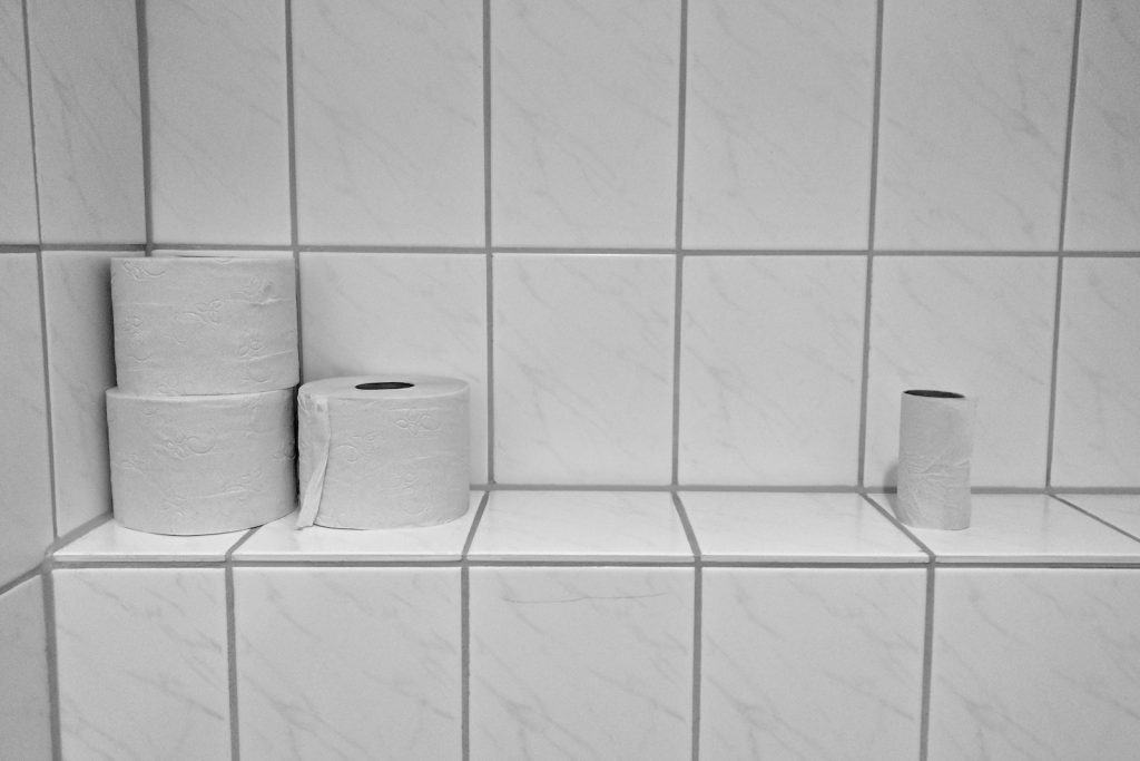 WC-Papier sollte aus Recyclingpapier sein.