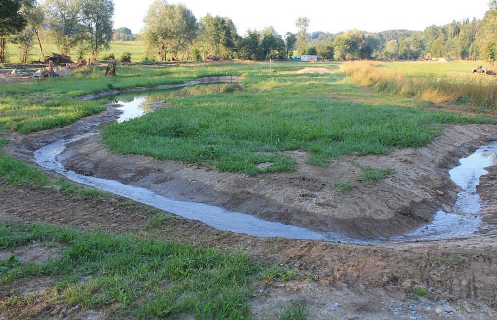 Erste bauliche Massnahmen getroffen.