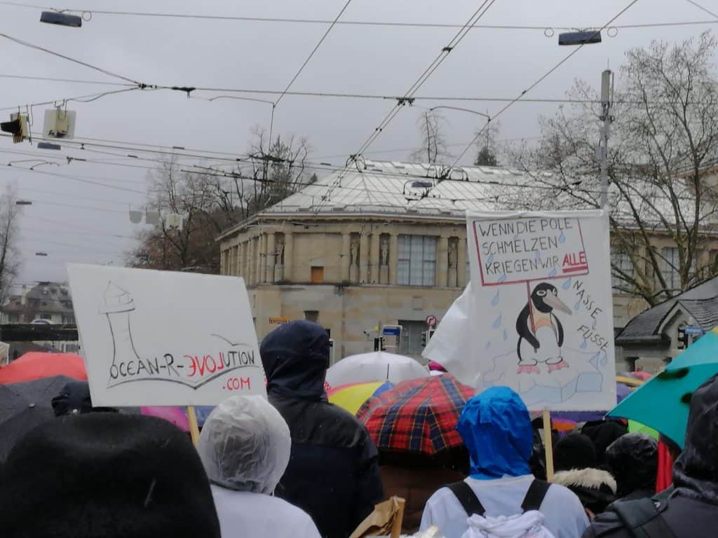 Klimastreik in Zürich.