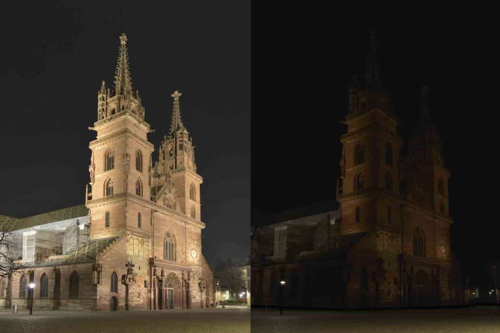 Zur Earth Hour wird auch in den Schweizer Städten das Licht gelöscht.
