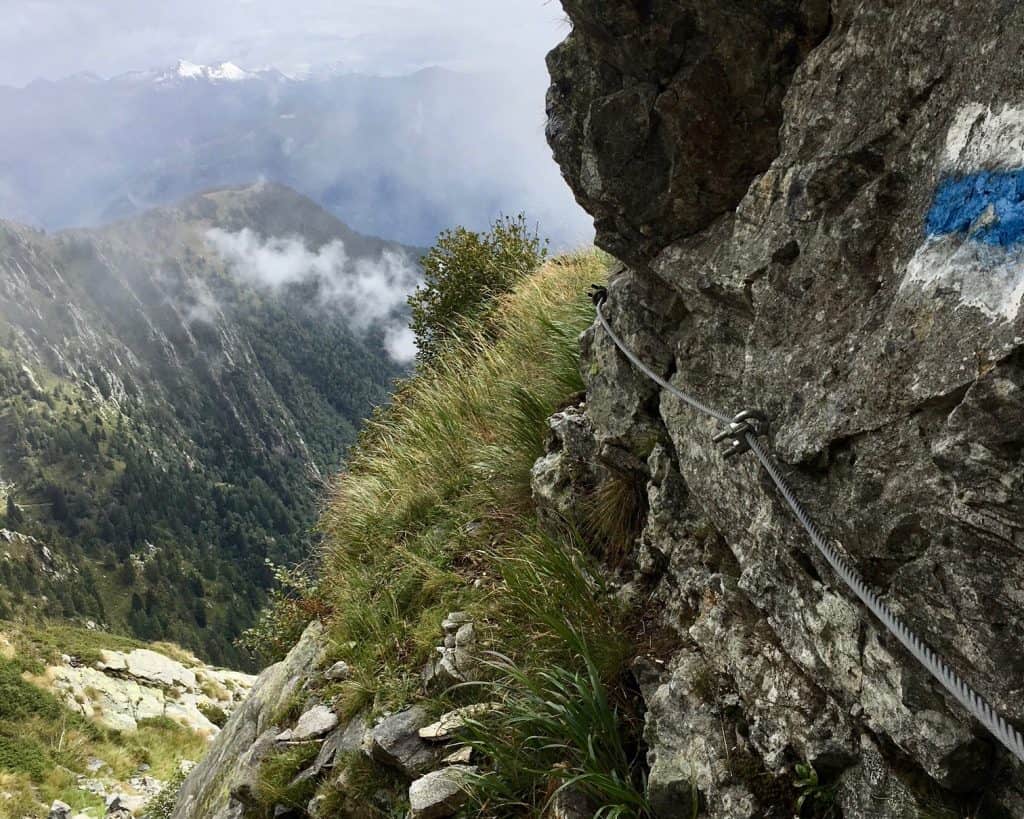 Alpinwanderweg im Tessin