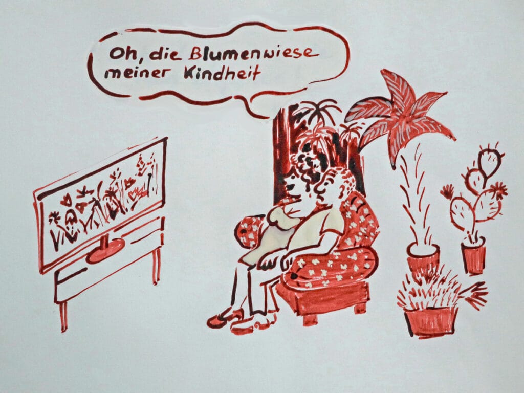 Blumenwiese meiner Kindheit