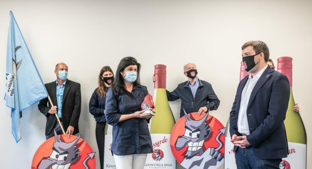 Übergabe Teufelsstein