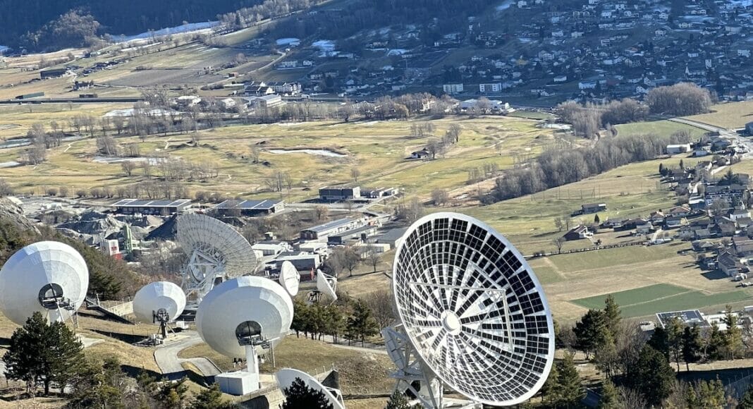 Solaranlage auf Infrastrukturanlage.